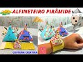 ALFINETEIRO - PORTA ALFINETES - ALFINETEIRO PIRÂMIDE - ALFINETEIRO DE PULSO - ALFINETEIRO DE MESA
