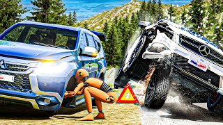 Dangerous Objects and Car Crashes #01| BeamNG.Drive