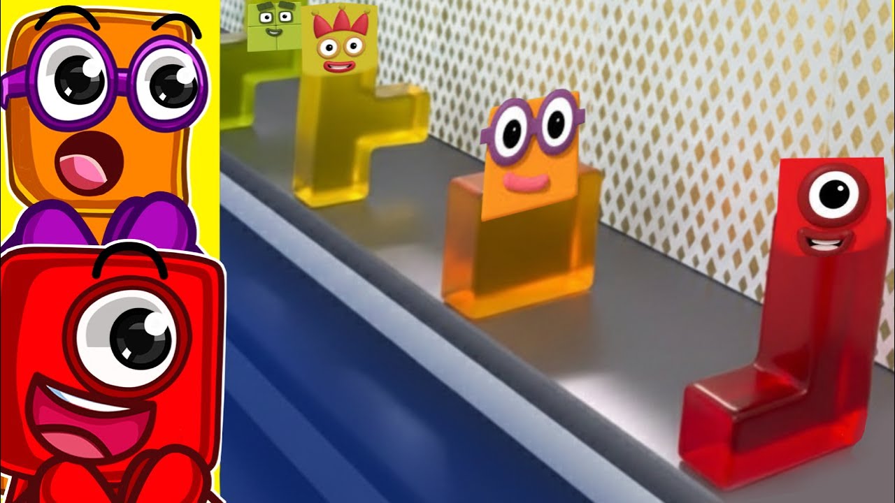 NUMBERBLOCKS ULTIMATE GUMMY RACE!!!