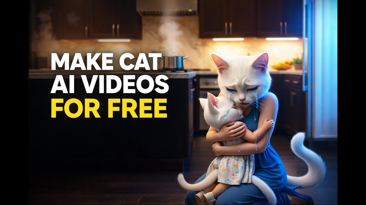 How To Create VIRAL AI Cat Videos for FREE - YouTube