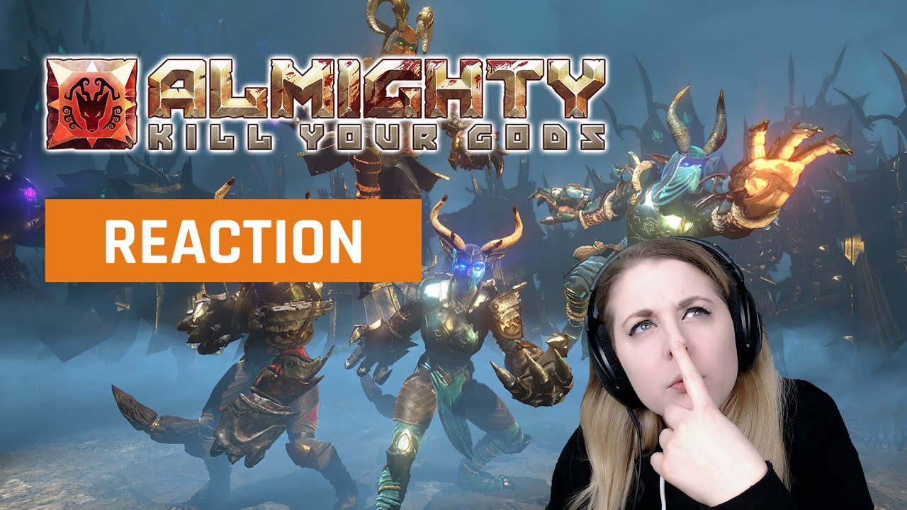My reaction to Almighty Kill Your Gods Trailer | GAMEDAME REACTS