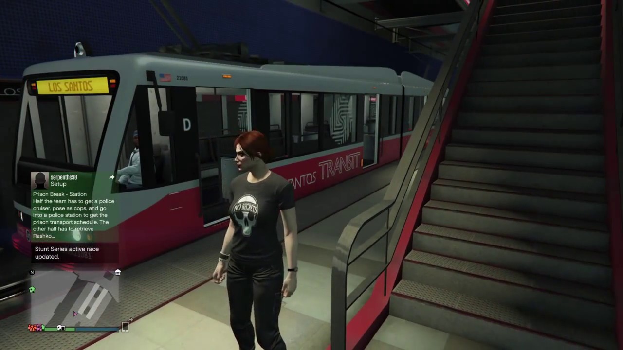 The Los Santos Transit System (Riding Rails Around Town)
