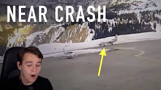 Near Crash! They Tried To Fly A JET To Courchevel