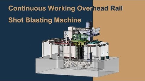 Continuous Working Overhead Rail Shot Blasting Machine  | ETSA (Qingdao Evertech Sasi)