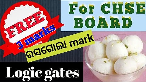 logic gates....easiest topic for CHSE by Anil Sir