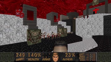 [Final Doom] Plutonia 2 MAP 25 "Black Ice" UV-Max Speedrun in 6:45