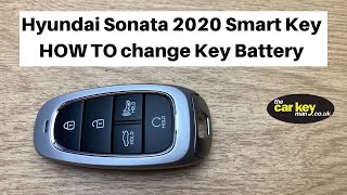 Hyundai Sonata 2020 Prox Key HOW TO change key battery