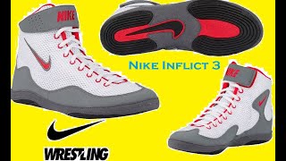 БОРЦОВКИ, БОКСЕРКИ  NIKE Inflict 3, Wrestling Shoes, boots, Ringerschuhe, Chaussures de Lutte обзор!