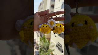 #funny #crochet #keychain #trending #cute #flowers