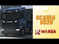 Truck of europe 3  scania s520  frist look gameplay white truck 