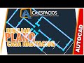 DIBUJAR PLANO DE CASA HABITACION EN AUTOCAD | ACAESPACIOS