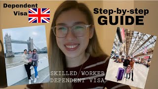 🇬🇧UK PARTNER DEPENDENT VISA REQUIREMENTS & step-by-step in filling out the online application form