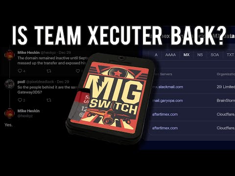 Is Team Xecuter behind the Nintendo Switch MIG Flash Cart ? 