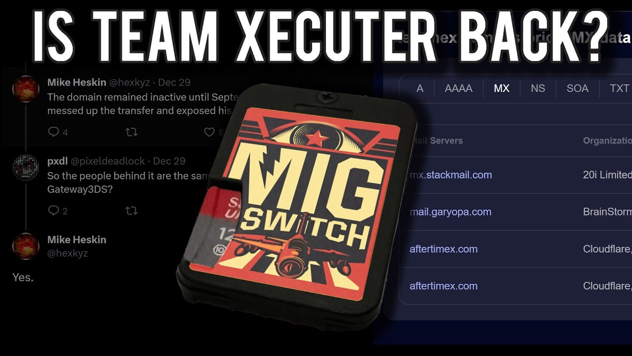 Is Team Xecuter behind the Nintendo Switch MIG Flash Cart ? 