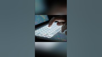 ASMR: Typing on a Glowing Opal Keyboard ⌨️ #Relaxing #ASMR #AI