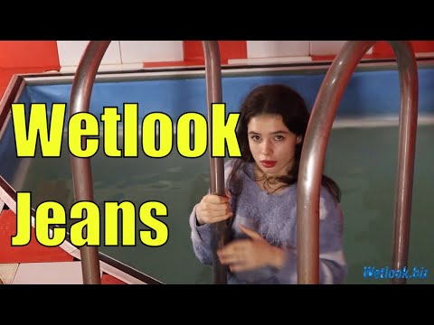 Wetlook girl sweater | Wetlook jeans | Wetlook tights