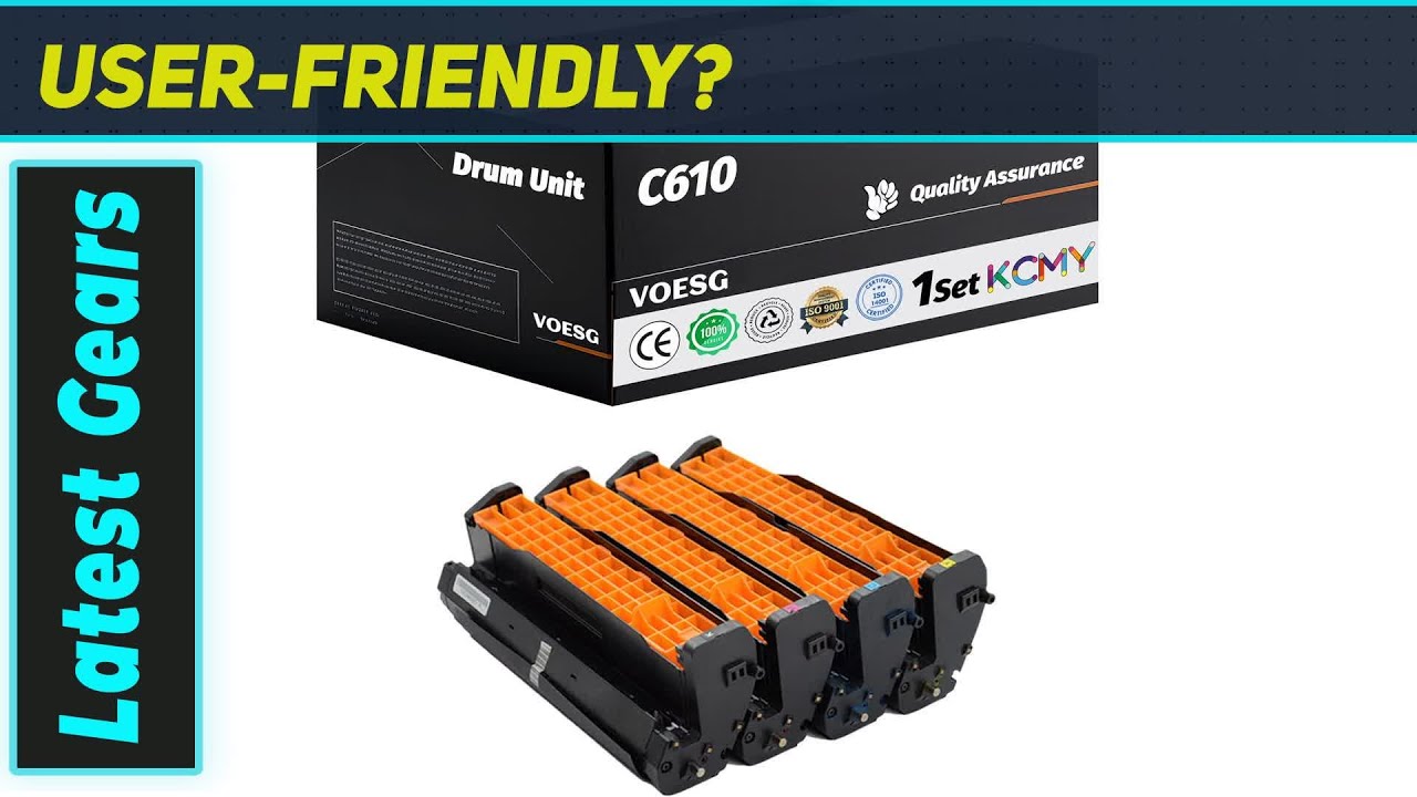 VOESG C610 Drum Unit: Unlocking Peak Performance for Your OKI Printer!