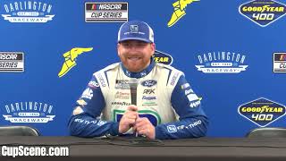 NASCAR at Darlington Raceway, May 2024: Chris Buescher pre-race