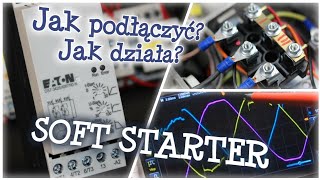 How does the DS7-342SX007N0-N soft starter work and how to connect it to a 3-phase motor? screenshot 1