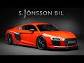 Audi r8 v10 plus  quicksilver exhaust system  sjnsson bil  4k