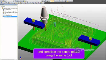 Edgecam 2.5D milling from Wireframe Geometry