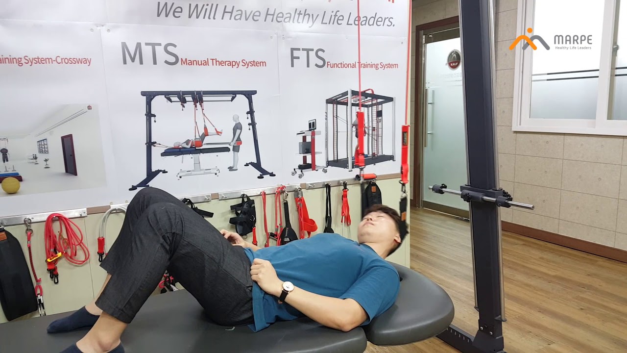 Marpe Co., Ltd / Cervical exercise using adjustable rope - YouTube