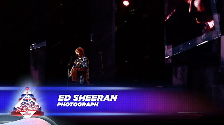 Photograph Live version - Live performance video thumbnail
