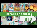 Retour de courses bio  botanic et auchan  fruits lgumes picerie avec les prix 