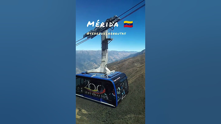 🇻🇪 Teleférico Mukumbari - Mérida.