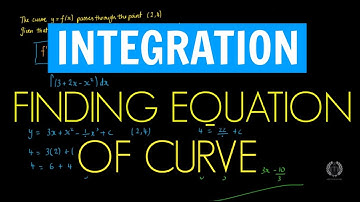 AS Level New (Pure Maths) | Equation of Curve | Integration