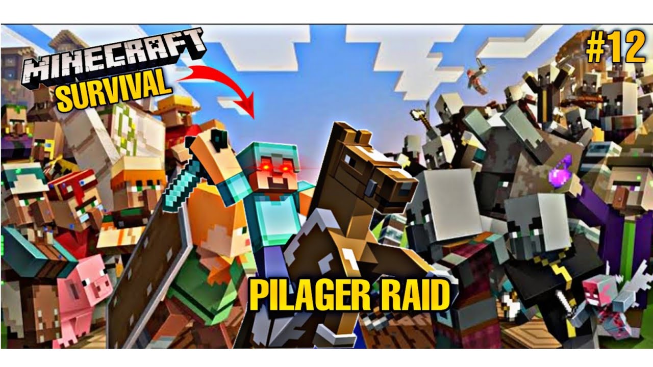 CAN I DEFEND MY TOWN HALLFROM A PILLAGERS RAID I MINECRAFT SURVIVAL ...