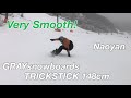 19-20 GRAYsnowboards TRICKSTICK 148cm【グラトリ】【スノーボード】ライダー なおやん 2019年3月17日 モリスポ試乗会 ホワイトピア高鷲