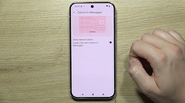 How to Add or Remove Gemini Button in Messages on GOOGLE Pixel 9 Pro