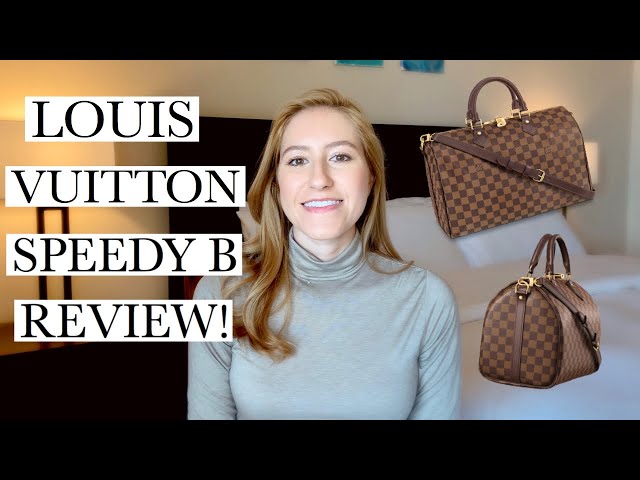 WHAT'S IN MY BAG, REVIEW OF LOUIS VUITTON SPEEDY B 25