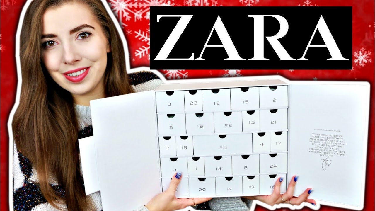 KALENDARZ ADWENTOWY ZARA 2020 YouTube