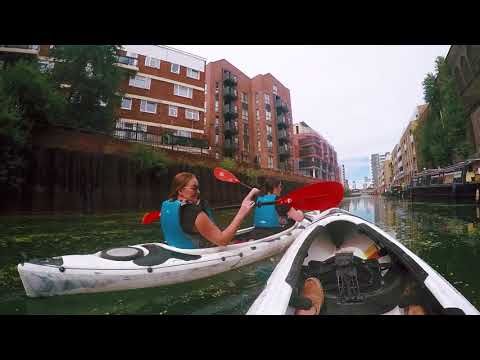 Canoeing to Olympic park (Moo Moo Canoes) - June 2018