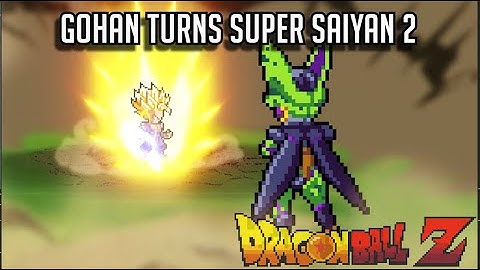 Gohan Turns SSJ2 [Sprite Recreation]