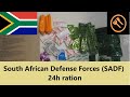 South African Defense Forces 24h ration - menu (day) 3, vegetarian