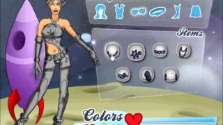 Rapariga do Espaço - Jogos de Vestir - titter.pt screenshot 3