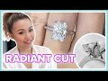 Her UPGRADE Ring Came True | 3ct Elongated Radiant Cut Diamond