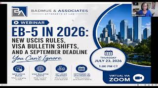 EB-5 in 2026: New USCIS Rules, Visa Bulletin Shifts, and a September Deadline You Can't Ignore