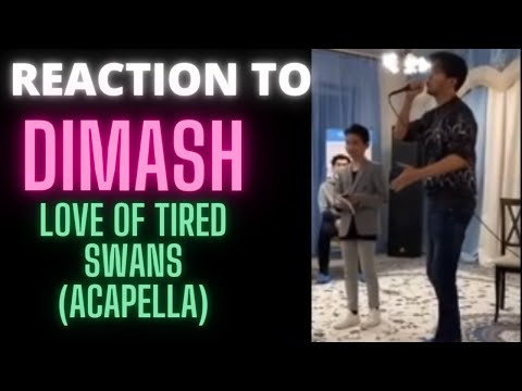 REACTION to DIMASH  — Love of tired swans (Acapella) with kid