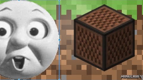Minecraft with note blocks - Thomas the tank engine with a beat