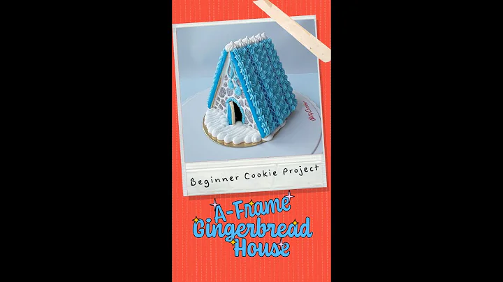 Beginner Cookies - A-Frame Gingerbread House - Kni...