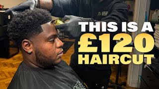 ASMR HAIRCUT : This haircut service will put you to sleep 💤 #asmr #haircut #barbershop #youtube