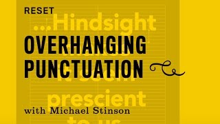 RESET: How to Overhang Punctuation in Adobe InDesign