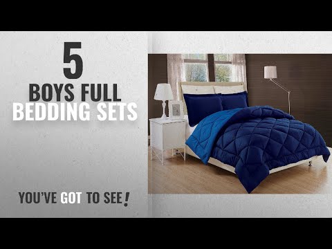 top-10-boys-full-bedding-sets-[2018]:-elegant-comfort-all-season-comforter-and-year-round-medium