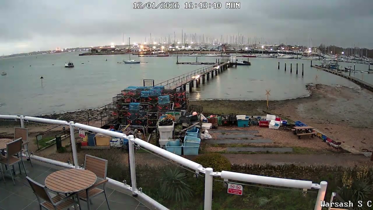 Weather & Tides - Warsash - Monday 12 January