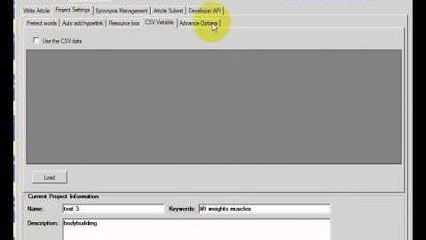 SpinnerChief Tutorial - PRO