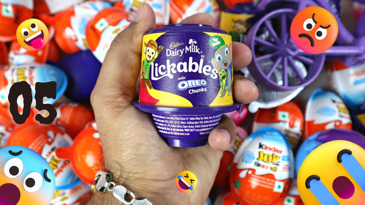 YoYo Yummy kinder joy unboxing ASMR Surprise kinder joy toy eggs